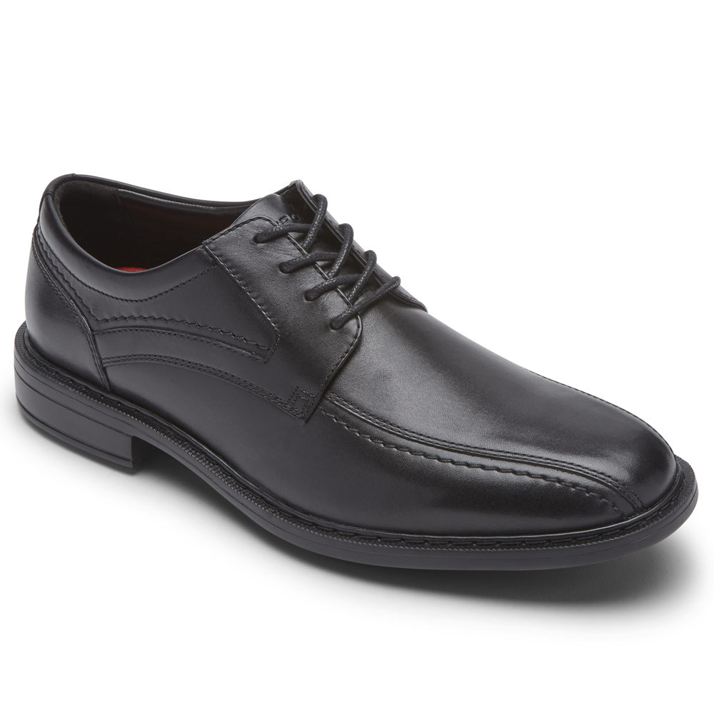 Rockport Mens Parsons Bike Toe - Oxfords Black - DBV876514